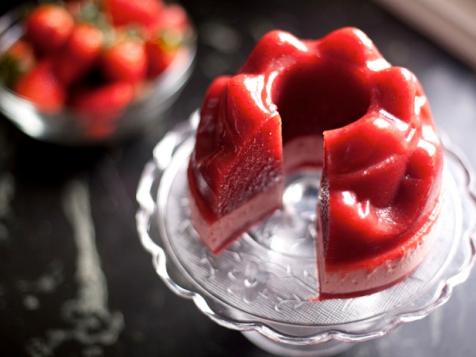 Fresh Homemade Strawberry Jello