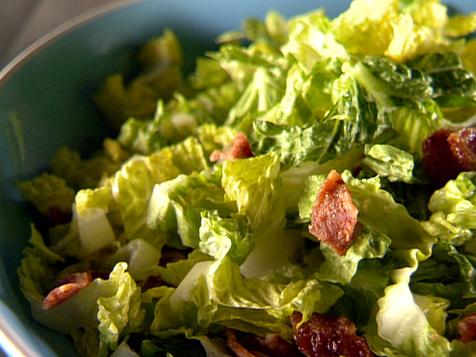 Wilted Greens with Bacon Vinaigrette