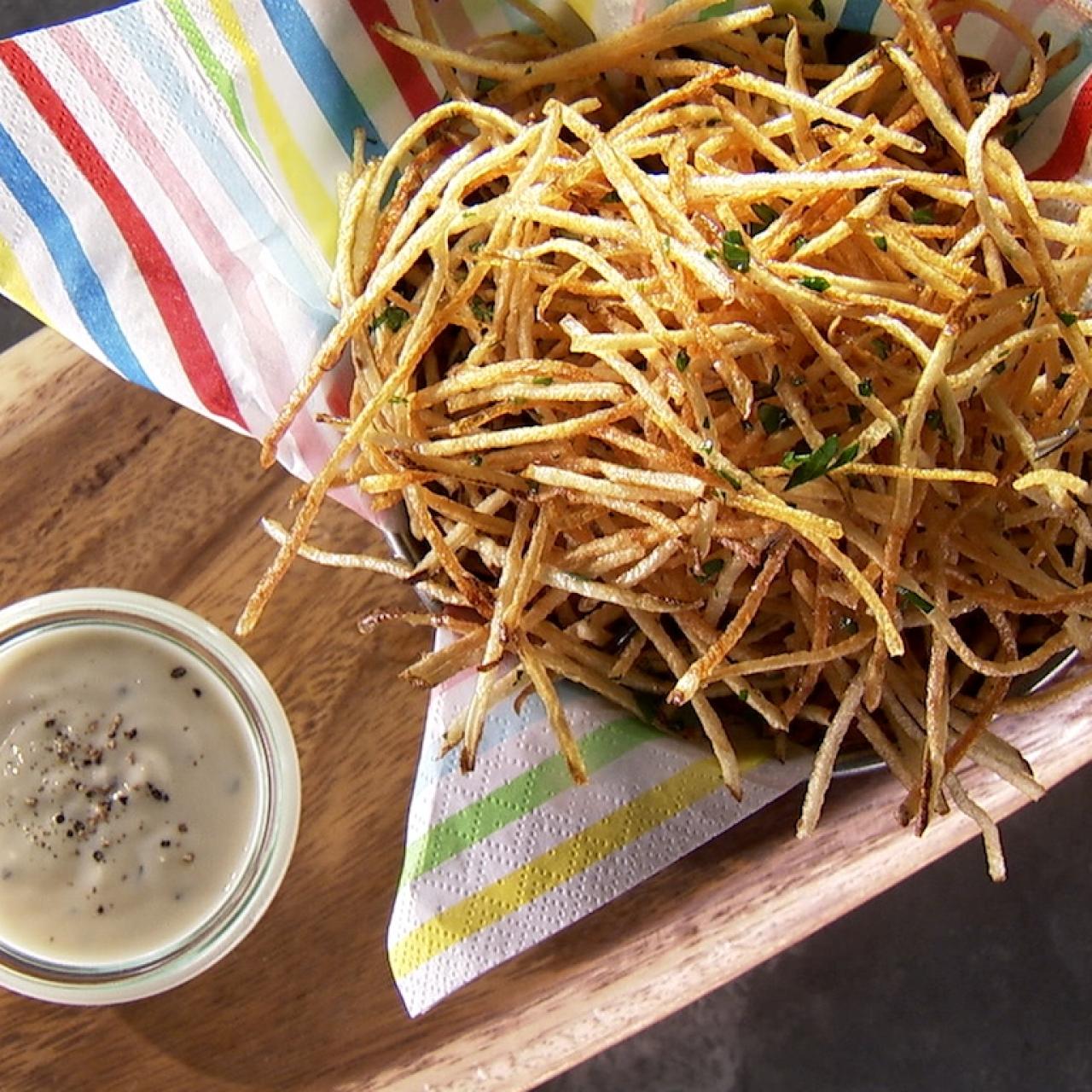 Baked Shoestring French Fries