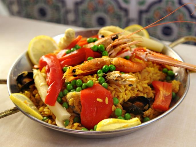 Seafood Paella Recipe Cooking Channel