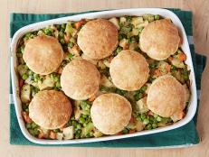 Cooking Channel serves up this Curry Chicken Pot Pie recipe from Alton Brown plus many other recipes at CookingChannelTV.com