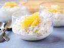 FN RECIPE Giada de Laurentiis Rice Pudding with Vanilla Bean Orange and Rum