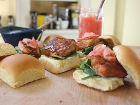 Salmon Teriyaki Sliders