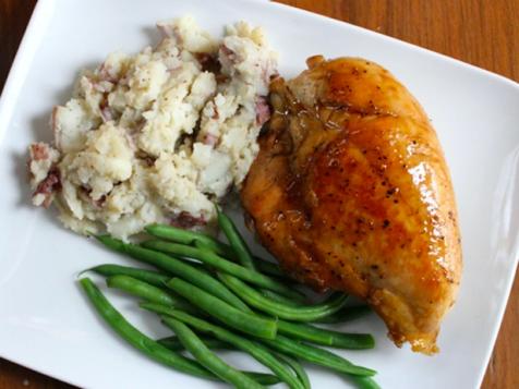 Sticky Maple Bourbon Chicken