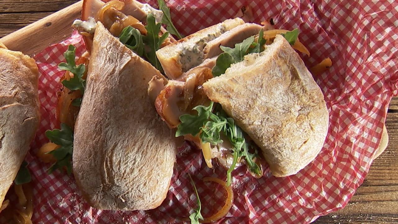 Italian Porchetta Sandwich