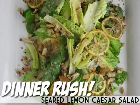 Dinner Rush Seared Lemon Caesar Salad Devour Cooking Channel