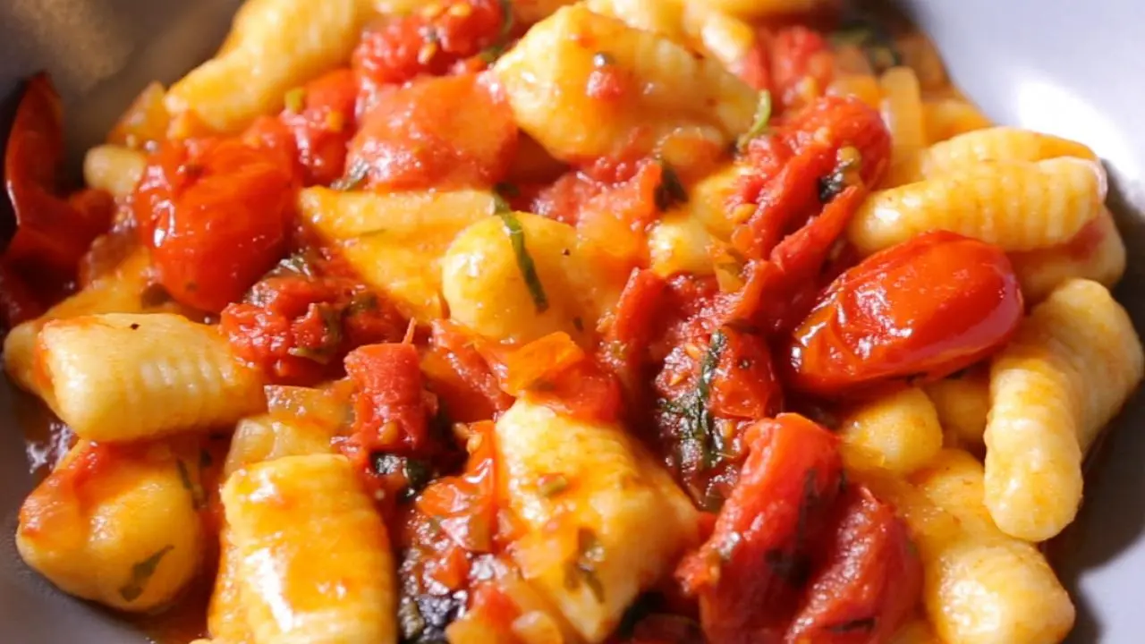 Gnocchi With Roasted Tomatoes