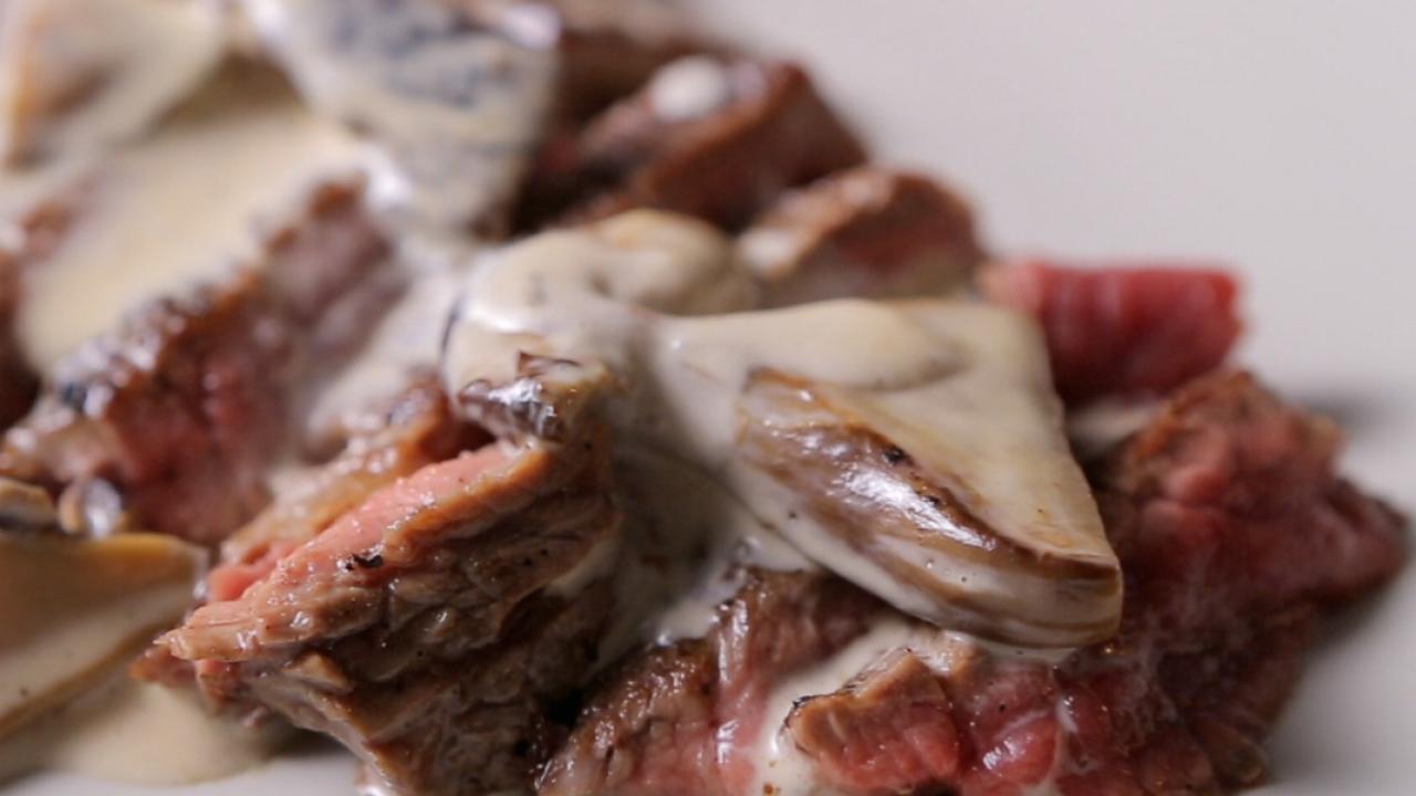 Steak With Porcini Mushrooms