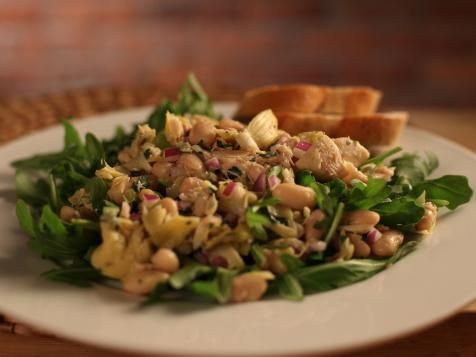 Artichoke and Bean Salad with Tuna