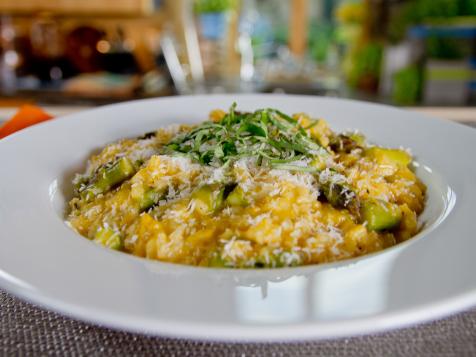 Coconut Milk Risotto with Asparagus