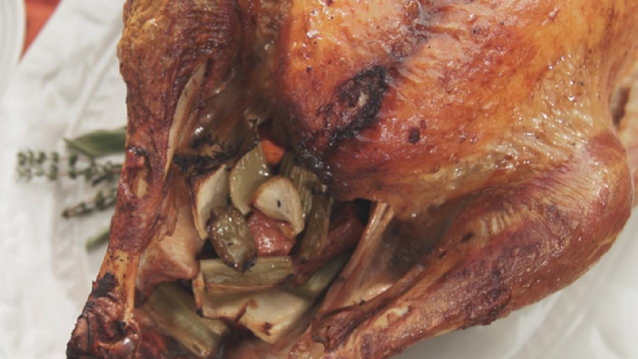 Roast Turkey with Herb Gravy