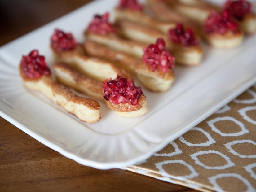 CranApple Relish on Cinnamon Sugar Spoons Recipe Cooking Channel