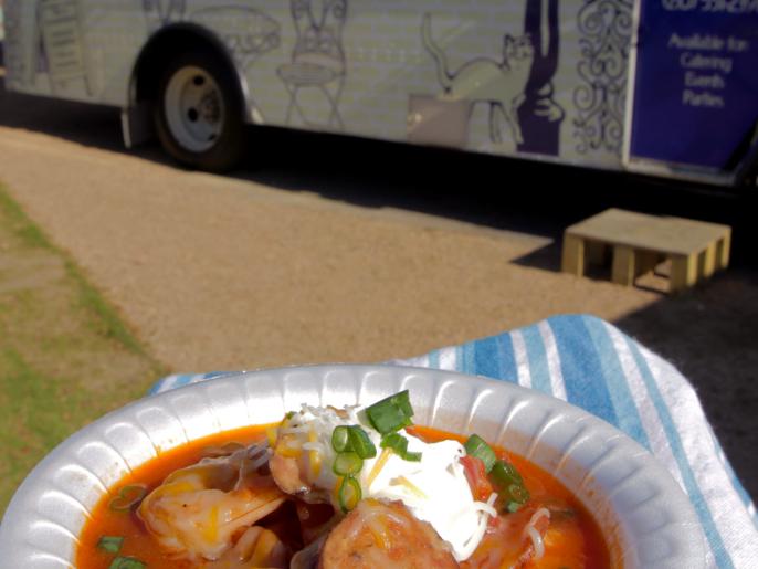 Smothered Sausage and Shrimp with Grits Recipe Cooking Channel