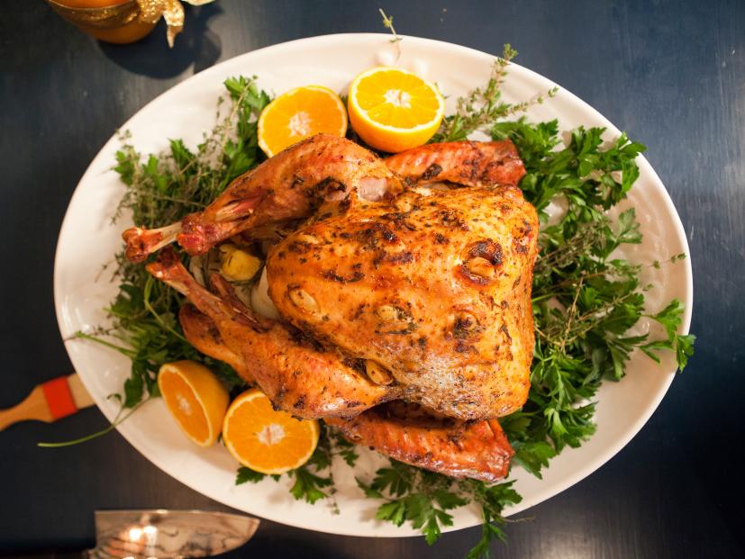 Larded Turkey with Pineapple Glaze Recipe Cooking Channel