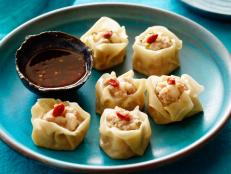 Cooking Channel serves up this Pork and Prawn Dumplings recipe  plus many other recipes at CookingChannelTV.com