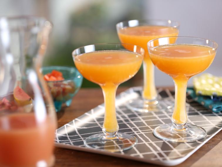 Guava and Papaya Mimosas Recipe Bobby Flay Cooking Channel