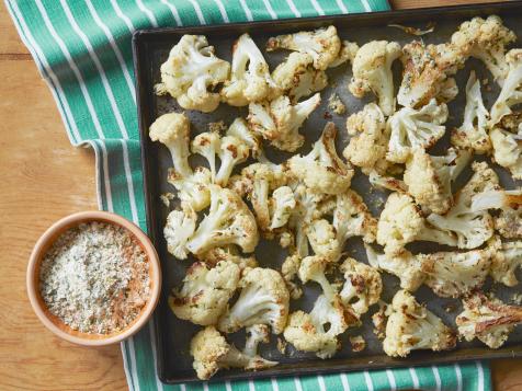 Roasted Cauliflower with Spicy Ranch Sprinkle