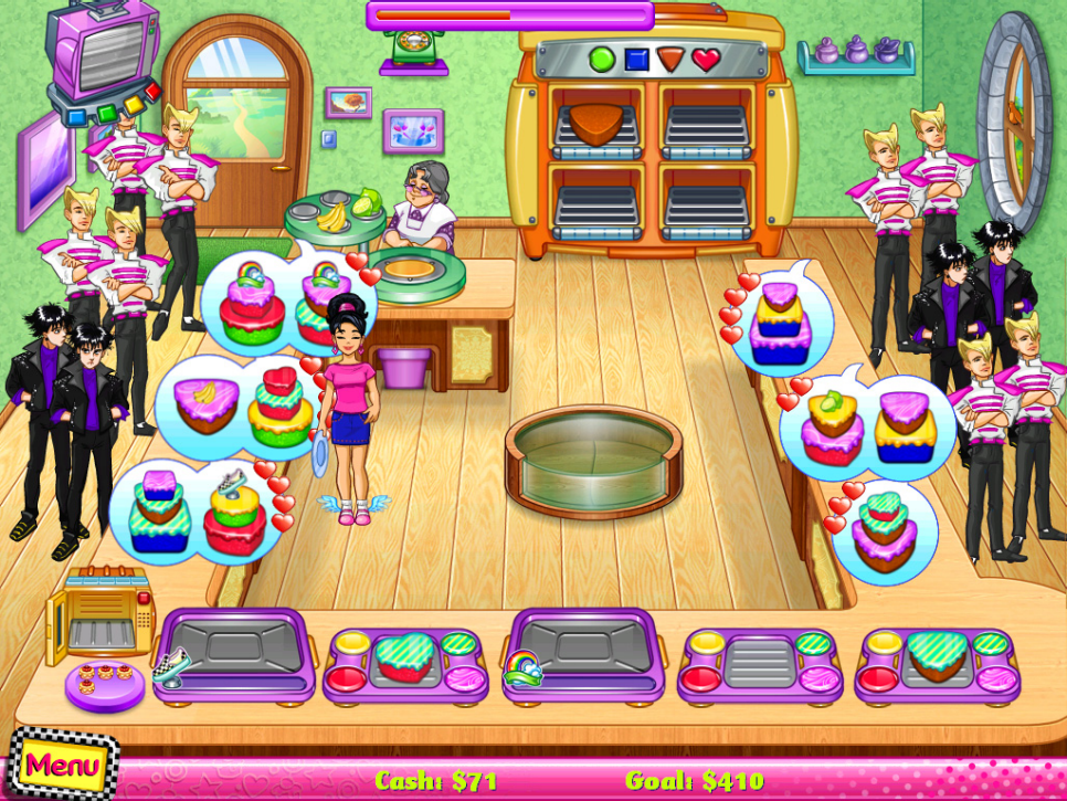 Игра мания играть. Игра Cake Mania. Игра Cake Mania to the Max. Игра кейк Мания 3. Cake Mania 5.