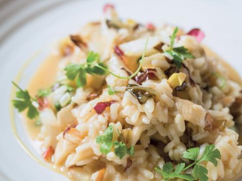Risotto with Taleggio and Wild Carrot Honey