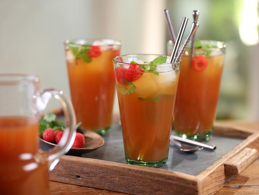 Ginger Peach Ice Tea Recipe Bobby Flay Cooking Channel