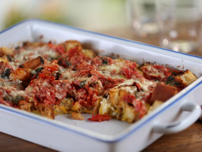 Tomato Strata Recipe Bobby Flay Cooking Channel