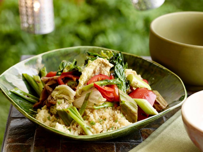 Grilled Asian Vegetable Couscous : Recipes : Cooking Channel Recipe ...