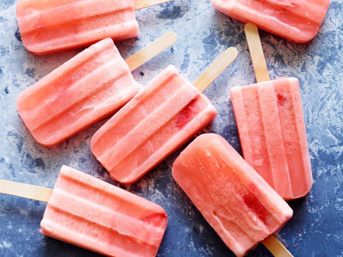 Strawberry Margarita Ice Pops Recipes Cooking Channel Recipe