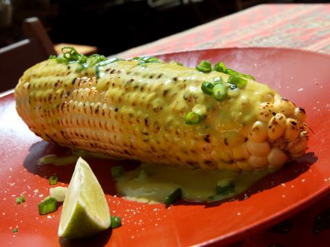 Grilled Corn with Curried Lemongrass