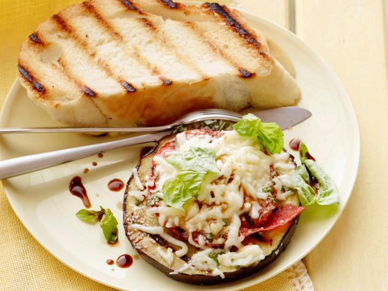Grilled Eggplant Parmesan Recipe Cooking Channel
