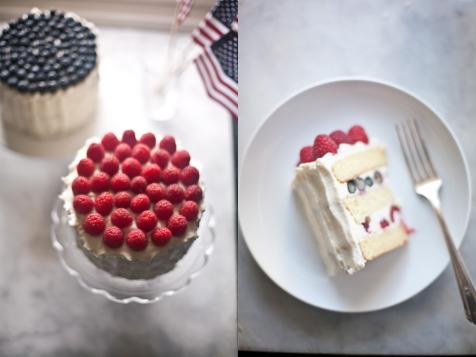 Fourth of July Berry Cake