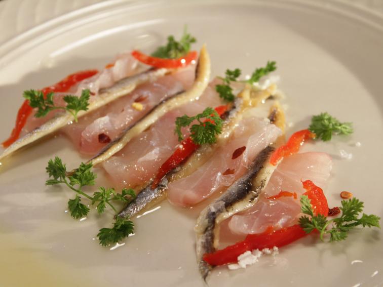 Redfish Crudo Recipe Eddie Russell Cooking Channel