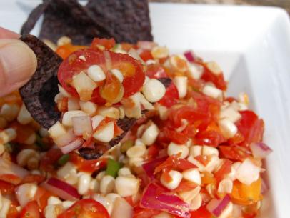 Beat the Wheat Corn Tomato Salsa Devour Cooking Channel