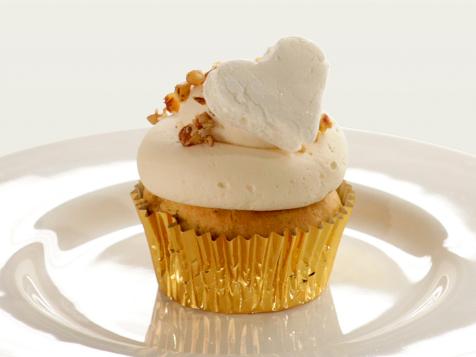Sweet Potato Cider Cupcake with Marshmallow Frosting