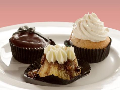 Tall, Dark, and Handsome Chocolate Hazelnut Cupcakes