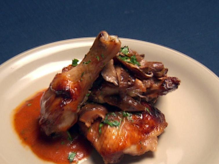 Chicken with Mushroom DemiGlace and Figs Recipe Cooking Channel