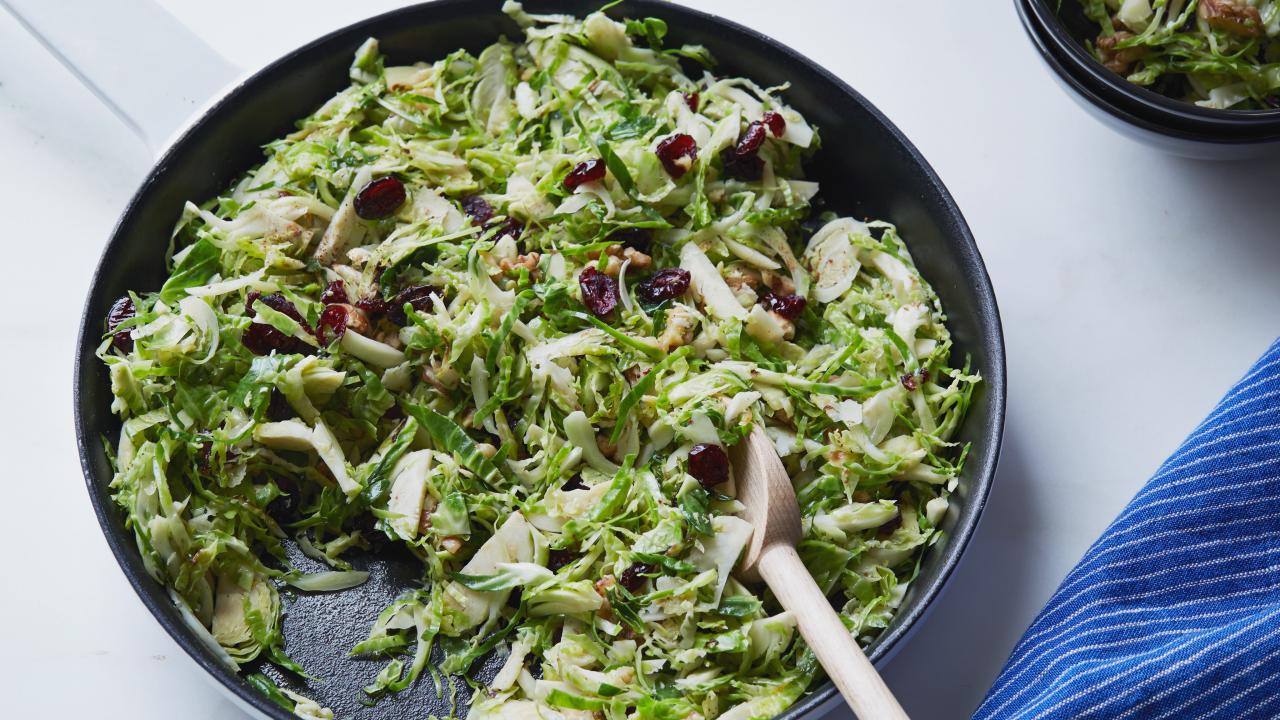 Crunchy Brussels Sprout Salad