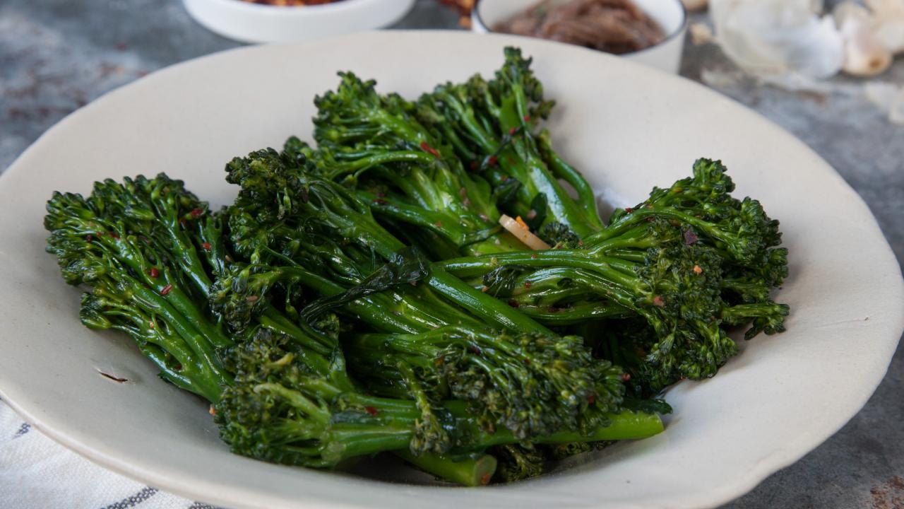Sauteed Spicy Broccolini