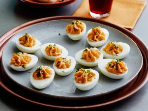 CCKEL507_thai-deviled-eggs-and-beet-pickled-Hungarian-deviled-eggs-recipe_s4x3