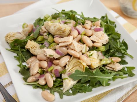 Artichoke and Bean Salad with Tuna