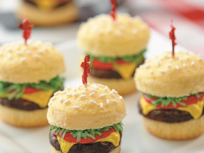 Cheeseburger Cupcakes Recipe Cooking Channel