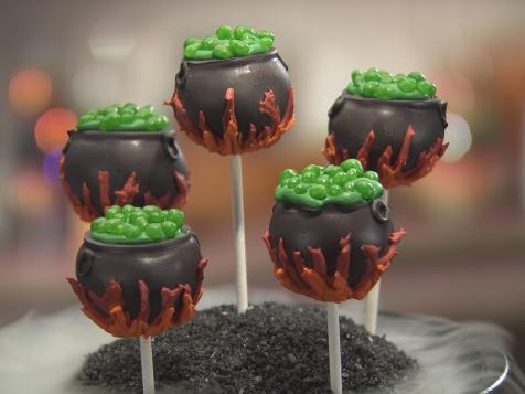 Cauldron Cake Pops