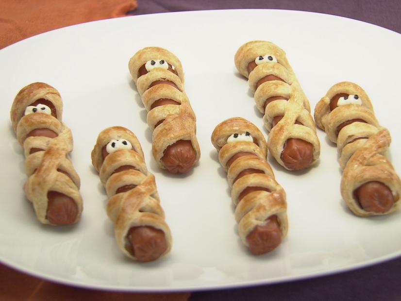 Mummy Hot Dogs Recipe Cooking Channel