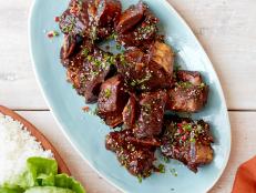 Cooking Channel serves up this Korean Style Barbecue Short Ribs recipe  plus many other recipes at CookingChannelTV.com