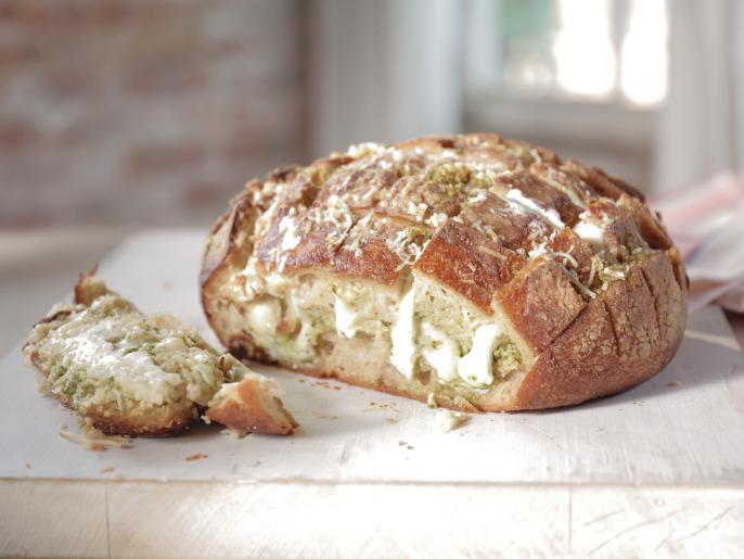 Split Cheesy Garlic Bread Recipe Kelsey Nixon Cooking Channel