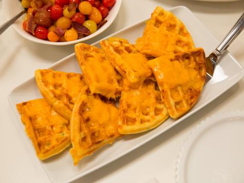 Savory Cheddar-Jalapeno Waffles