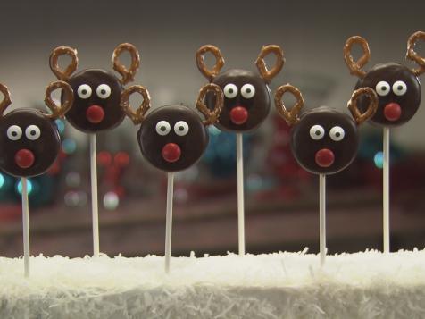 Reindeer Cookie Pops