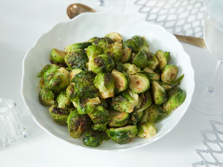 MisoRoasted Brussels Sprouts Recipe Tia Mowry Cooking Channel