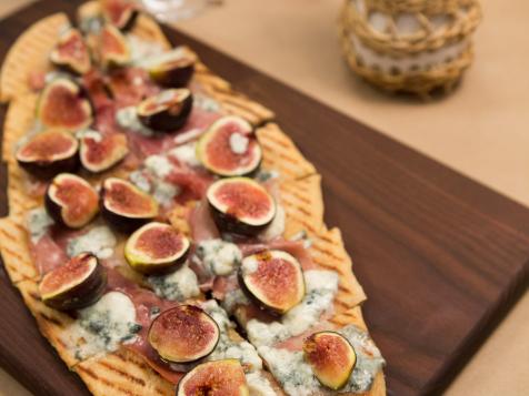 Fig, Prosciutto and Blue Cheese Pizza