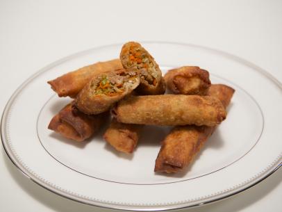 Rev Run's and Justine's Egg rolls, as seen on Cooking Channel's Rev Run's Sunday Suppers, Season 2.