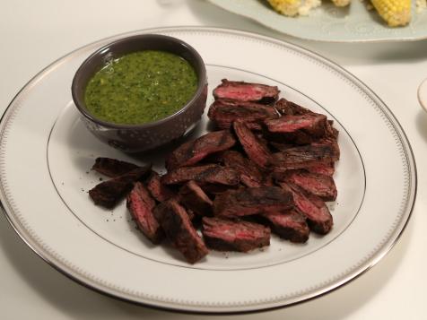 Skirt Steak with Chimichurri Sauce